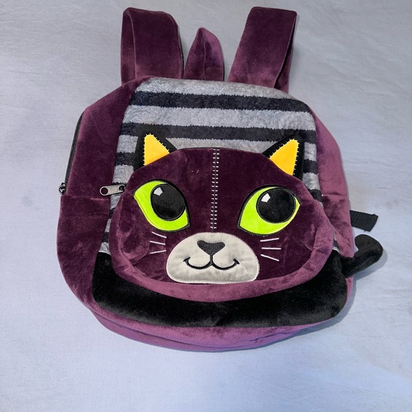 Purple - Cat - Backpack - Picture 2 of 10